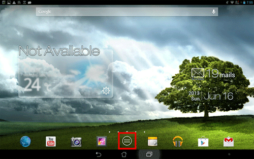 Android Desktop, Apps Icon